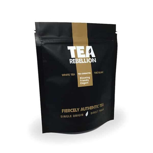 Front View, White Prakash, white tea, tearebellion.work